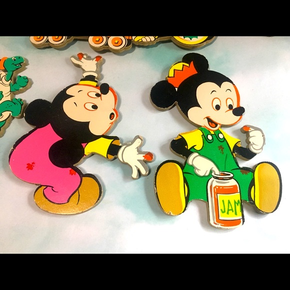 WALT DISNEY VINTAGE 1950’s WALL ART Decor Bundle - Picture 7 of 13